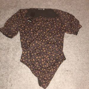 Floral bodysuit